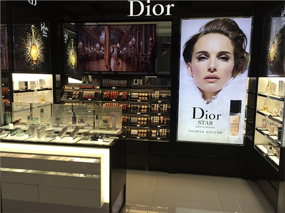 化妝品展柜 化妝品展柜