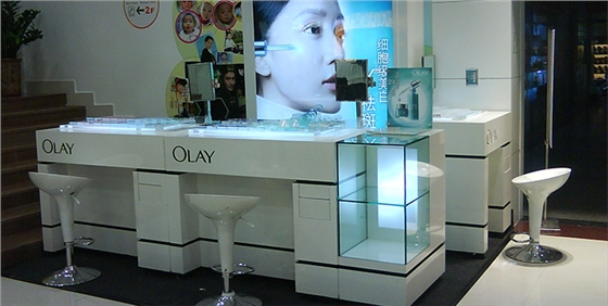 化妝品展柜 化妝品展柜