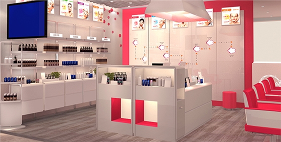 化妝品展柜 化妝品展柜