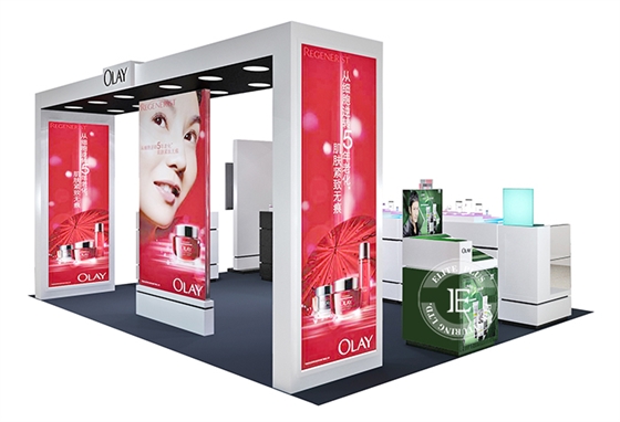 玉蘭油化妝品展柜 玉蘭油化妝品展柜