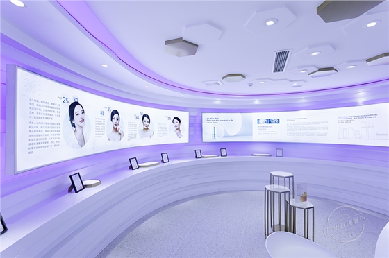 西安美容會所展柜制作 西安美容會所展柜制作