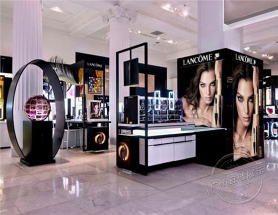 化妝品護(hù)膚品展柜制作廠