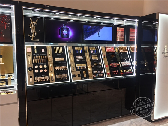 中式化妝品展柜 中式化妝品展柜