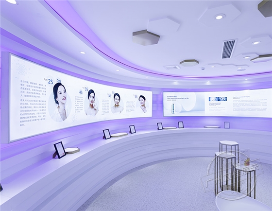 美容院化妝品展柜廠家