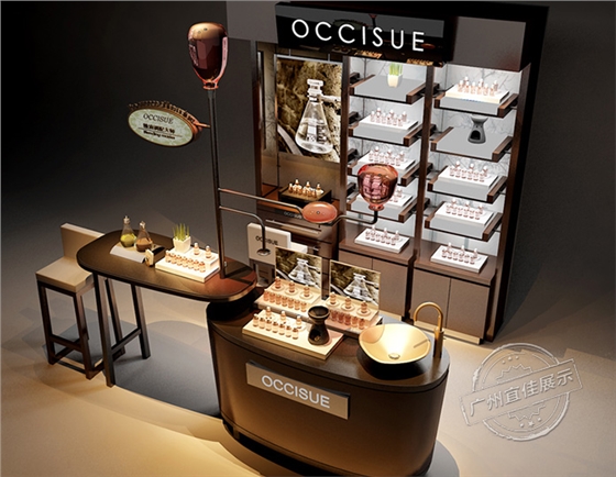 定做化妝品展柜廠家