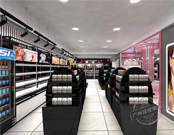 復(fù)古化妝品展柜 復(fù)古化妝品展柜