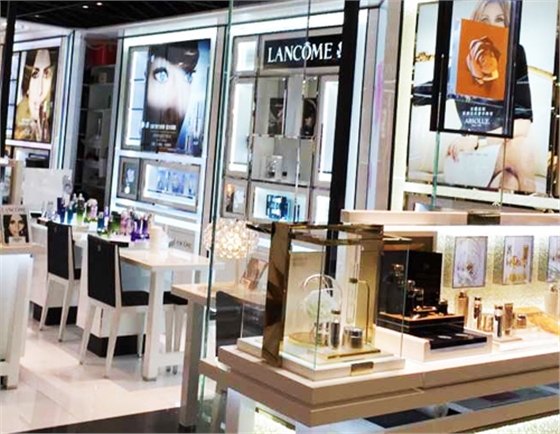 玻璃化妝品展柜 玻璃化妝品展柜