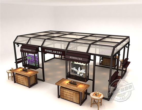 韓國(guó)化妝品展柜