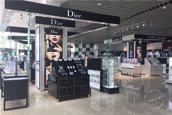 免稅店化妝品展柜