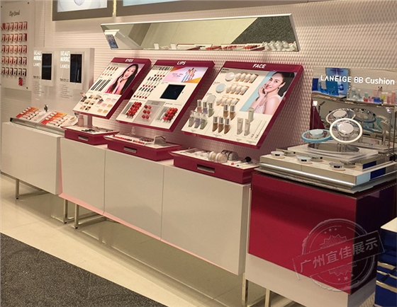 韓式化妝品展示柜