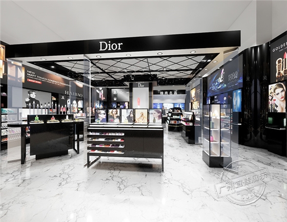 西安化妝品展柜價格