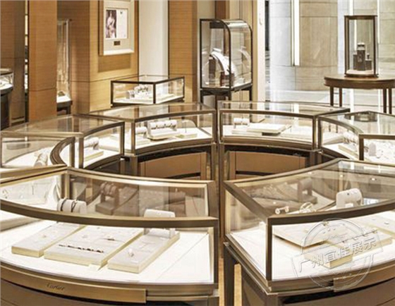 珠寶展柜圓形 珠寶展柜圓形