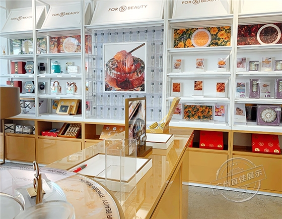 美容院化妝品展柜 美容院化妝品展柜