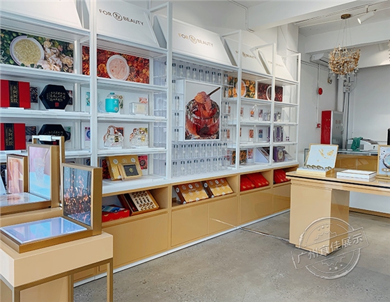 美容院化妝品展柜 美容院化妝品展柜