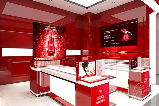 化妝品展柜 化妝品展柜