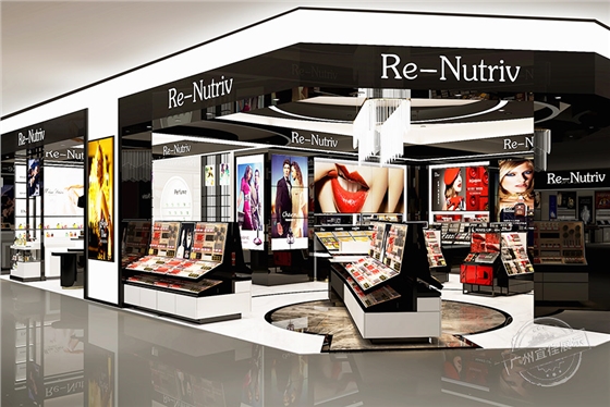 免稅店化妝品展柜