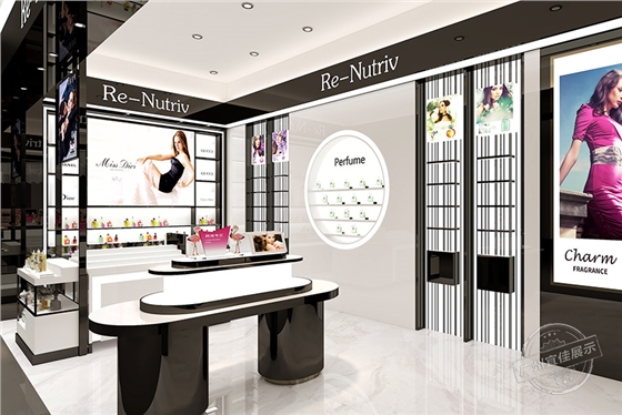 免稅店化妝品展柜