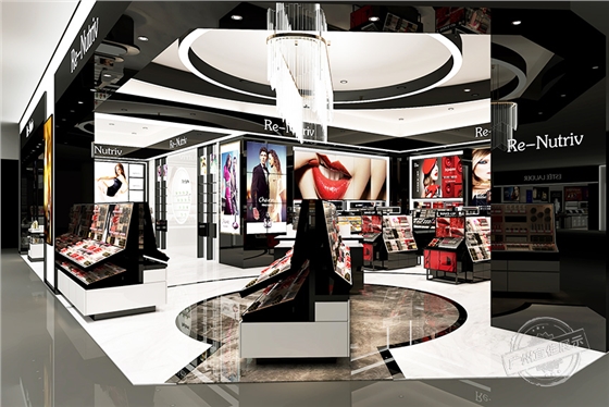 免稅店化妝品展柜