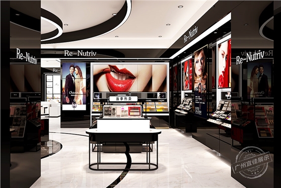 免稅店化妝品展柜