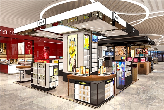 化妝品店鋪展示柜 化妝品店鋪展示柜