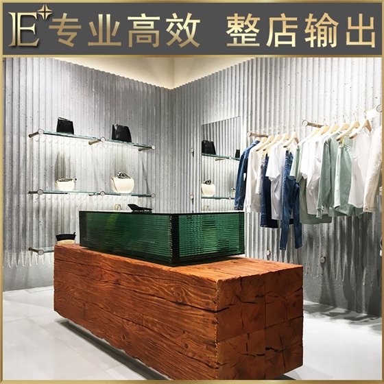服裝店的展示柜 服裝店的展示柜