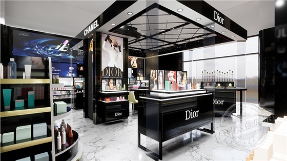 彩妝展柜設(shè)計 彩妝展柜設(shè)計