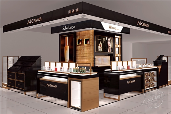 化妝品彩妝展柜廠
