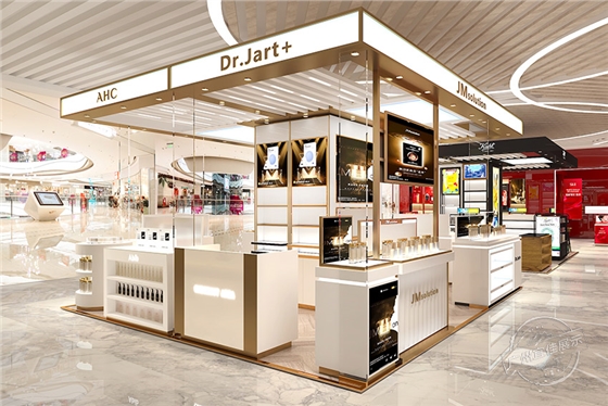 護(hù)膚品展柜定制