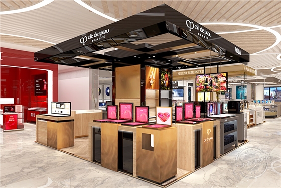 化妝品柜臺(tái)展示柜 化妝品柜臺(tái)展示柜