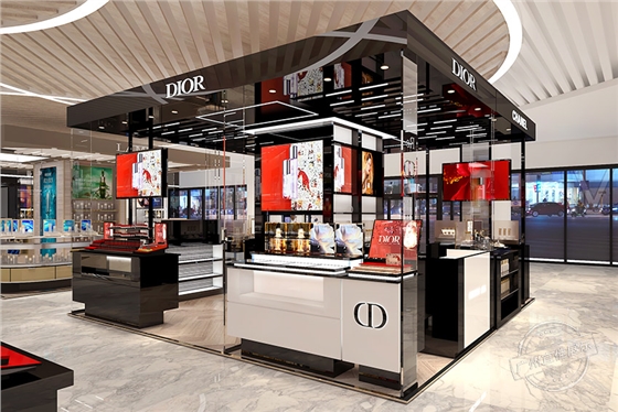 化妝品柜臺(tái)店面設(shè)計(jì)