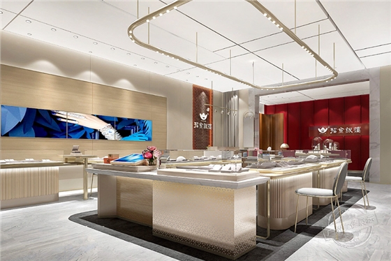 招金銀樓 珠寶展柜