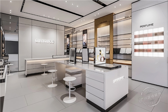化妝品展示展柜定做 化妝品展示展柜定做