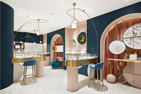 珠寶展柜定做設計