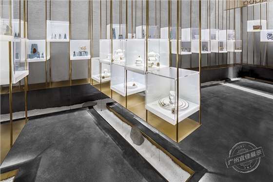 金屬珠寶展柜定制 金屬珠寶展柜定制