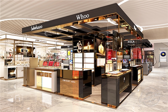 化妝品商場(chǎng)展柜