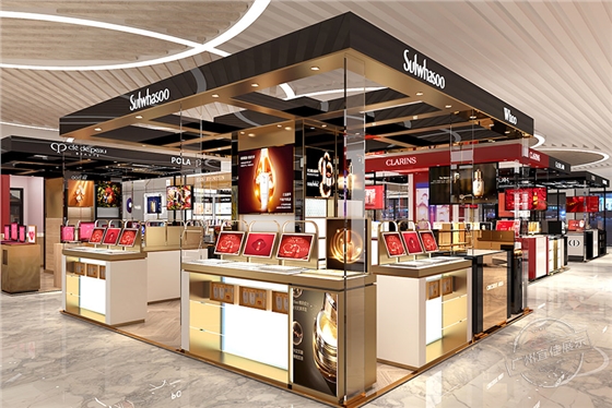 化妝品品牌展柜 化妝品品牌展柜