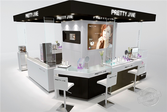 化妝品柜臺(tái)展示