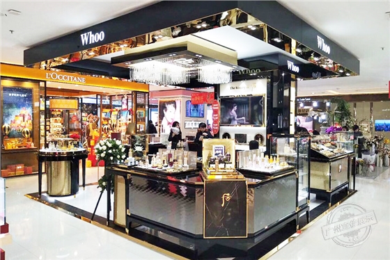 化妝品柜臺展示 化妝品柜臺展示