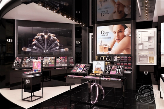 化妝品柜臺(tái)展示柜