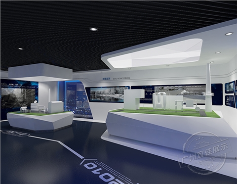 集團展廳展柜設計制作