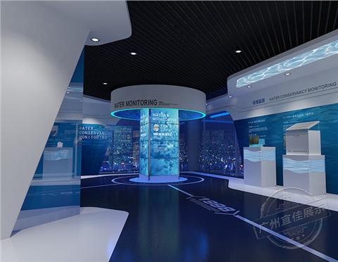 集團展廳展柜設計制作