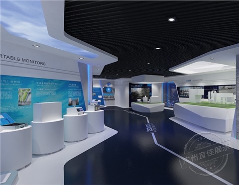 集團展廳展柜設計制作