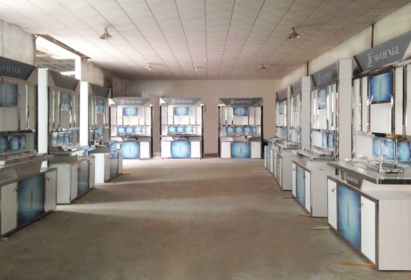 展示柜安裝區(qū)