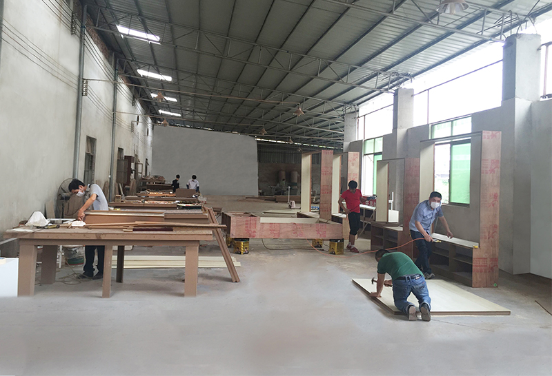 展示柜木工車間