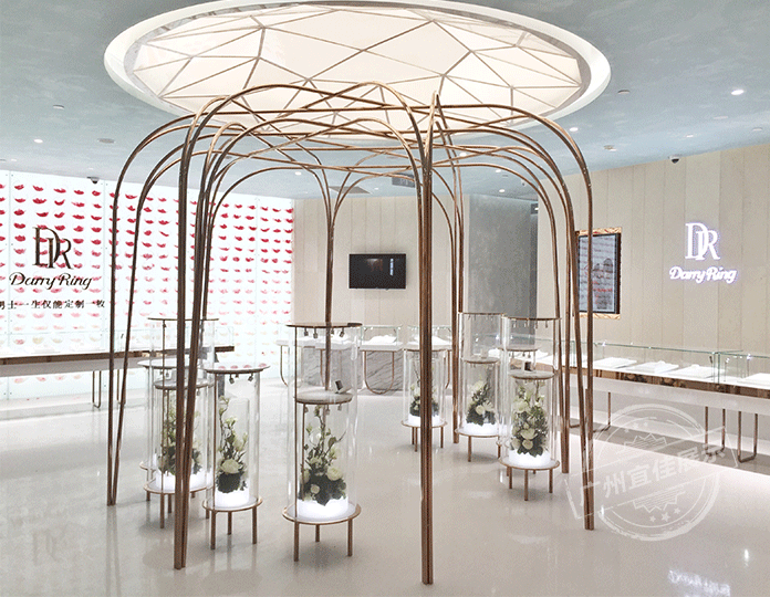 成都Darry Ring珠寶專柜案例