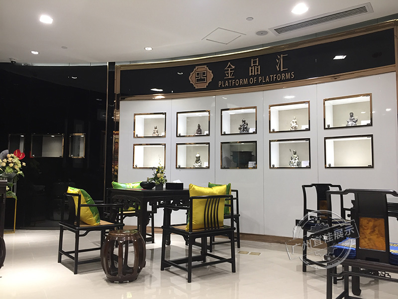 黃金博物館展柜