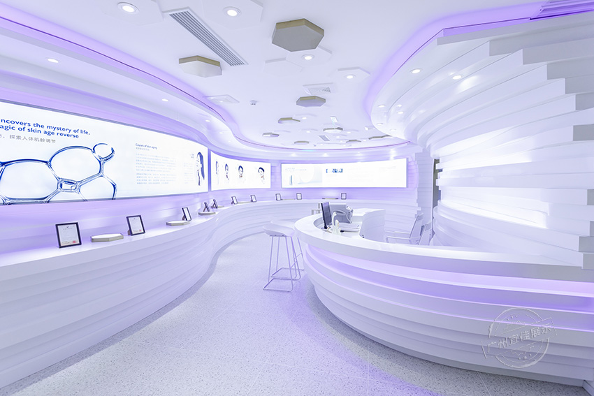 西安美容會所展柜定制