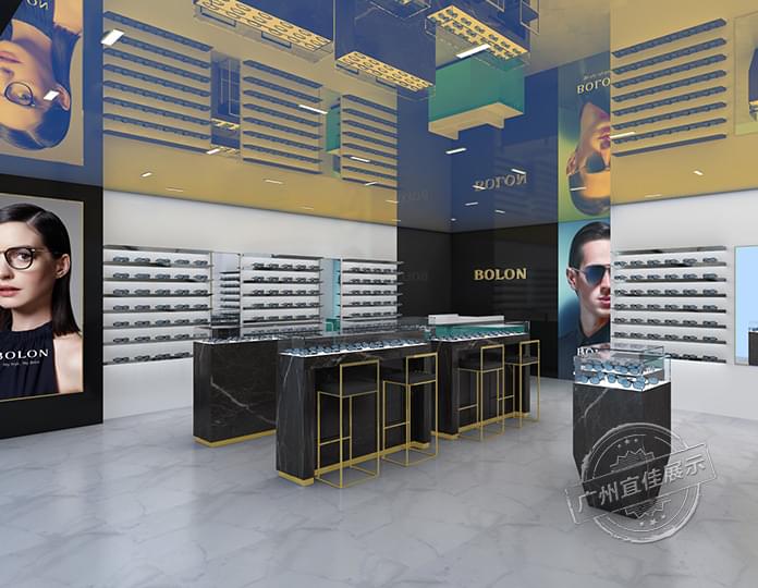 廣東眼鏡店柜臺