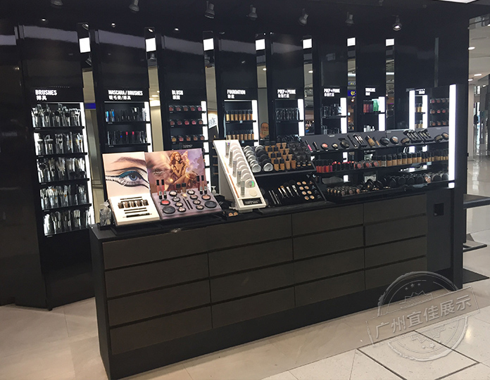 化妝品展示柜制作