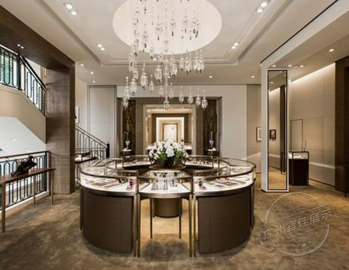 不銹鋼珠寶展柜制作廠家